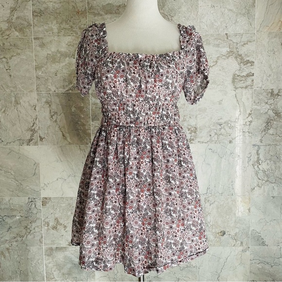 BP. Floral Seventies Floral Dress - Picture 2 of 7